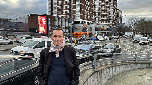 Christophe at Holland Park Roundabout